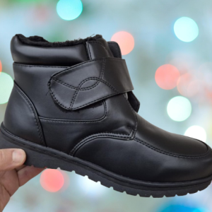 дамски зимни боти с лепенки велкро